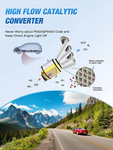 Catalytic Converter Nilight Catalytic Converter for Chevy Cruze 2011-2015/2008 2009 Saturn Astra/2016 Chevrolet Cruze Limited/2012-2017 Chevrolet Sonic,Custom Fit Cat (EPA Standard)