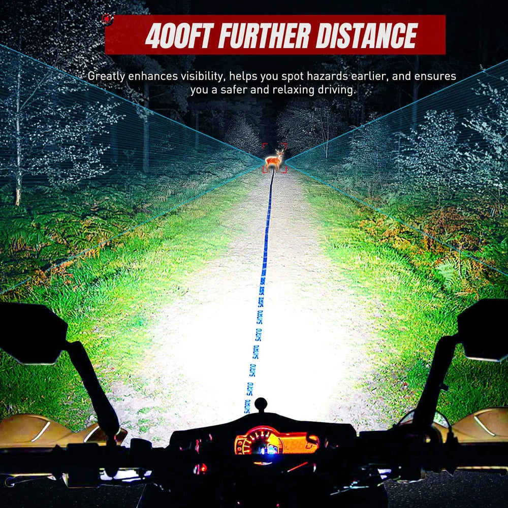  400FT Further Distance