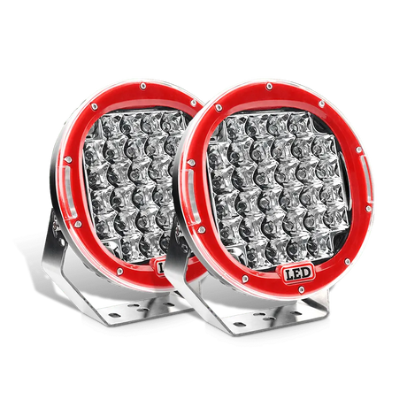  Nilight 2 Pcs Round 9-Inch 96W LED Work Light 