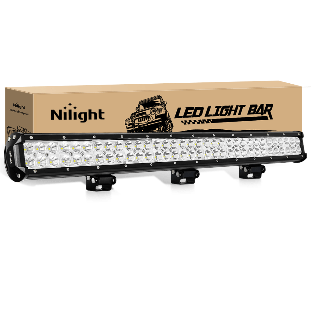 31" 198W Double Row Spot/Flood LED Light Bar Nilight
